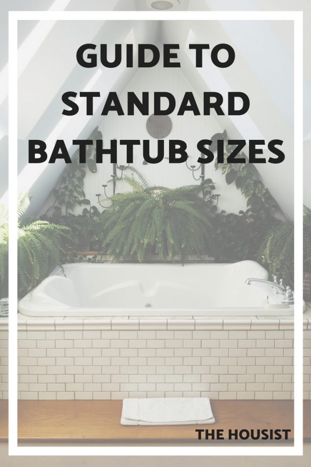 Bathtub Sizes & Dimensions: Guide to standard tub sizes | The Housist