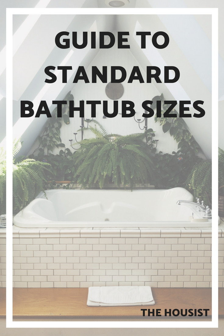 Bathtub Sizes & Dimensions Guide to standard tub sizes The Housist