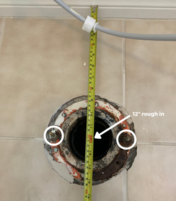 Standard Toilet Rough In Dimensions - How to Measure A Toilet | The Housist